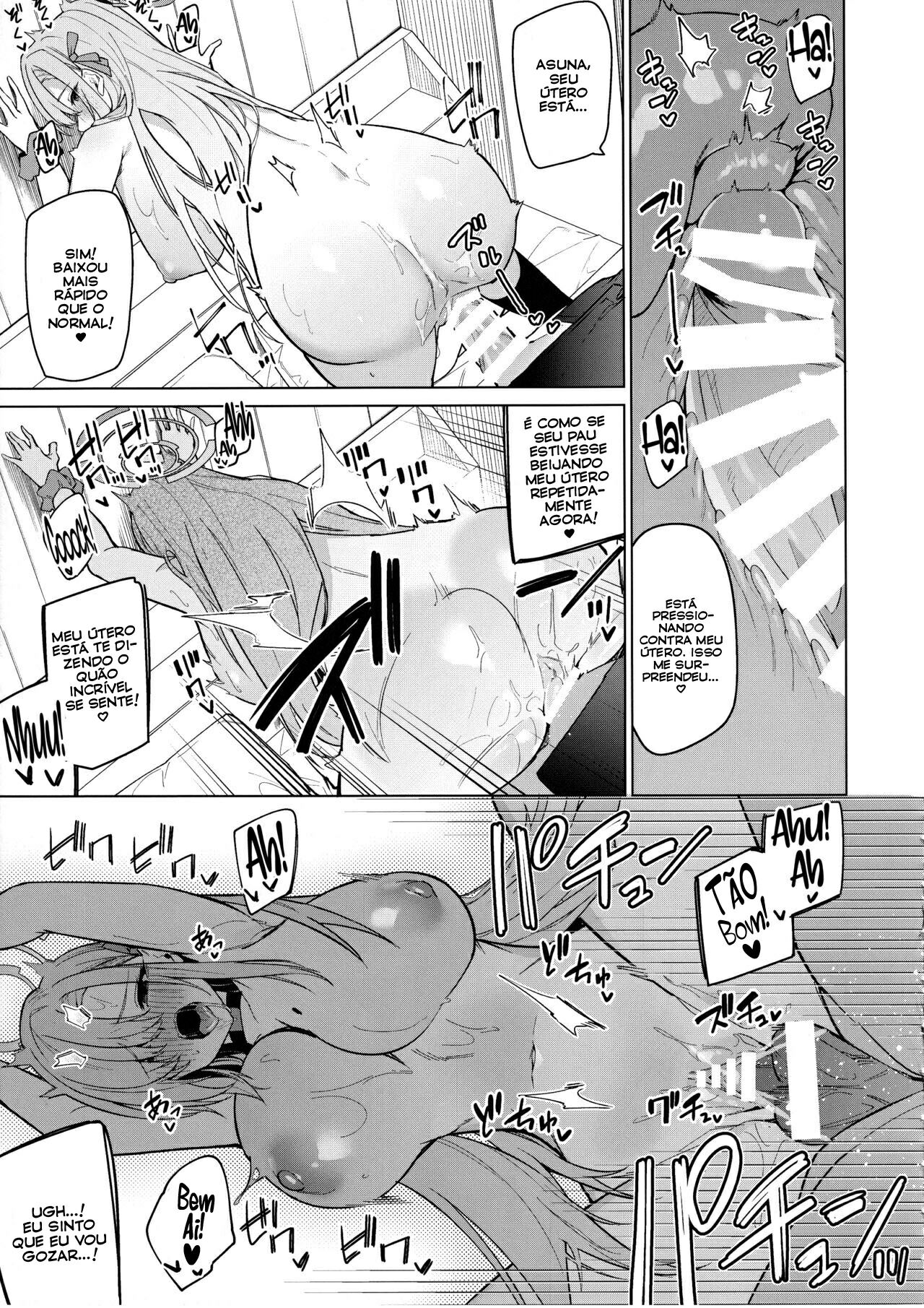 (C103) [JUN TOKUTYU KUROMASK (Hetaren)] Asuna to Isshuukan Go ni. (Blue Archive) [Portuguese-BR] [Bakai.org] numero di immagine  22