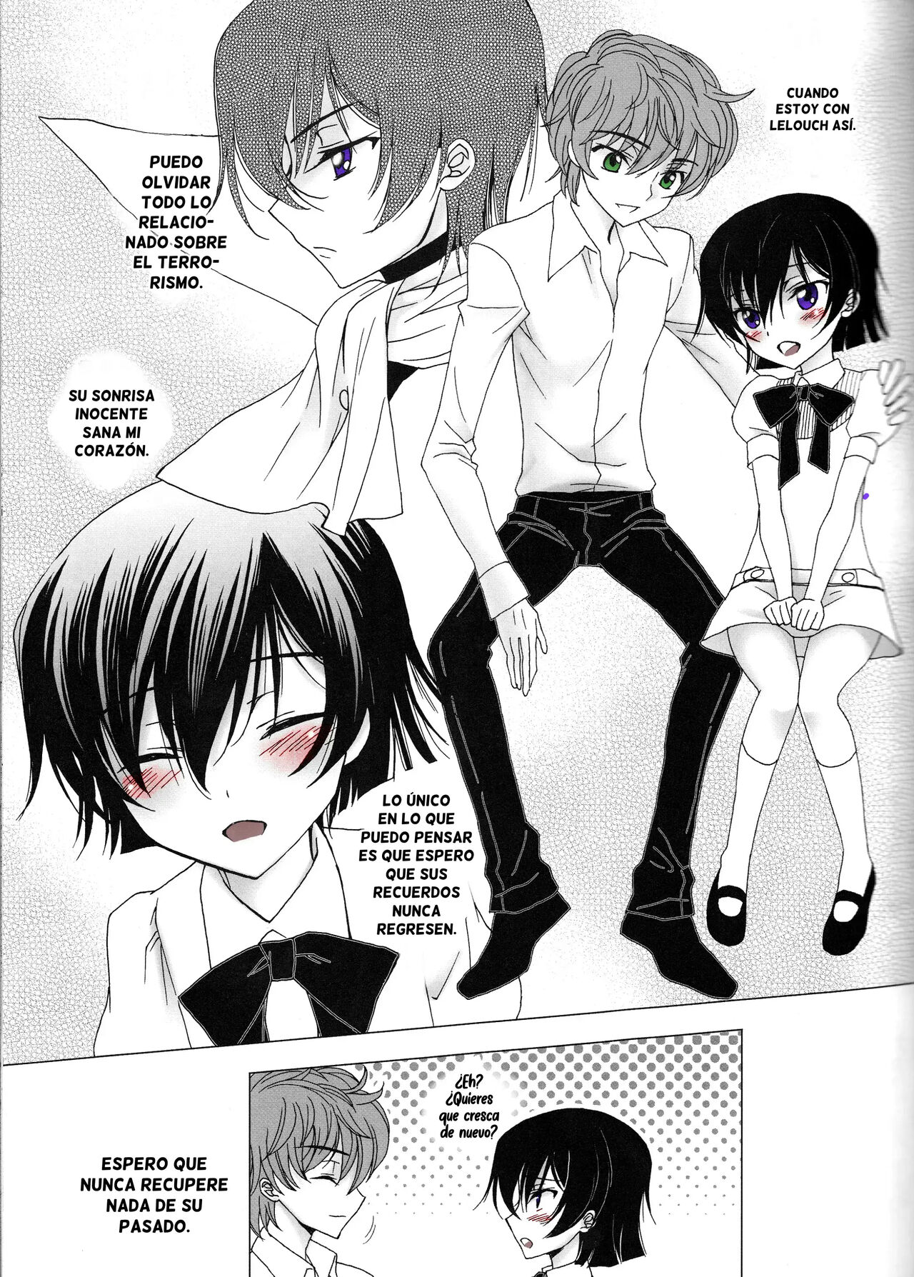 (SUPER21) [MAX&COOL. (Sawamura Kina)] Lucky Sukebe Miracle Drug (CODE GEASS: Lelouch of the Rebellion) [Spanish][Renasentista_313] изображение № 6