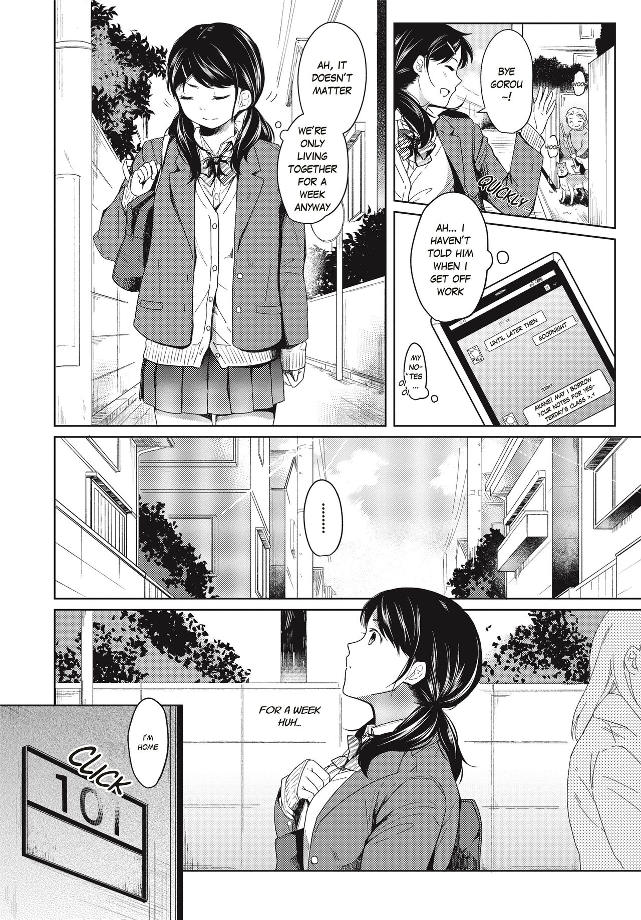 [Fumitsuki Sou] 1 Room Apartment + Highschool Girl Suddenly Living Together? Close Contact!? First Sex!!? Ch.1-2 [English] [Project-H] [Decensored] [Ongoing] imagen número 29