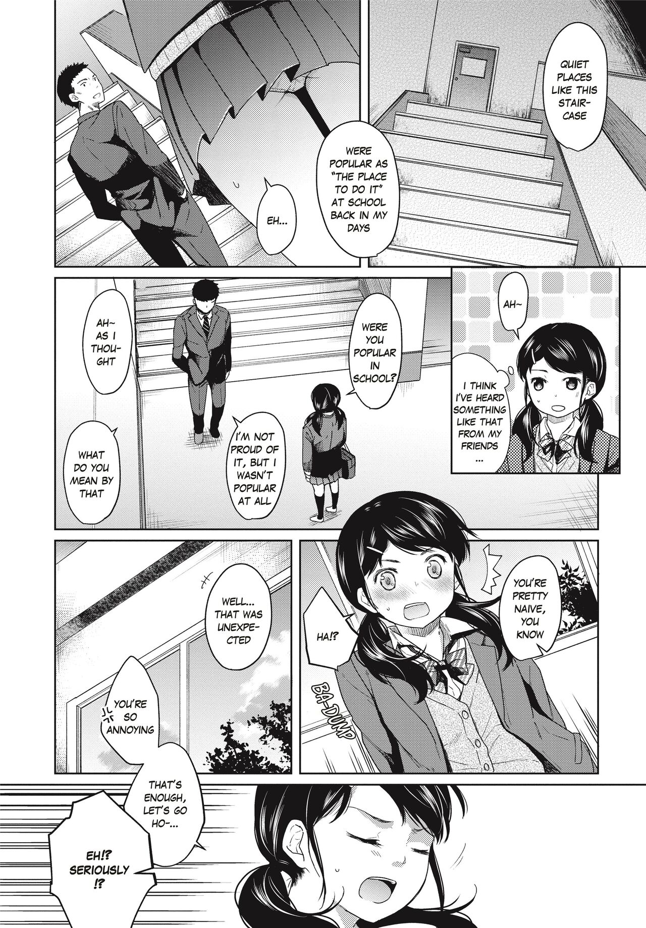 [Fumitsuki Sou] 1 Room Apartment + Highschool Girl Suddenly Living Together? Close Contact!? First Sex!!? Ch.1-2 [English] [Project-H] [Decensored] [Ongoing] numero di immagine  33