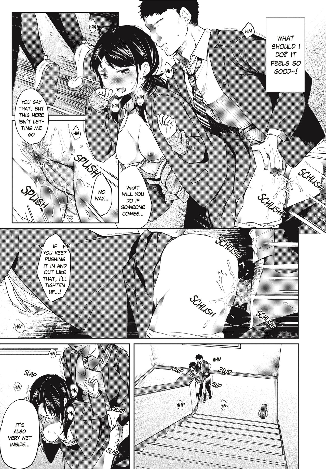 [Fumitsuki Sou] 1 Room Apartment + Highschool Girl Suddenly Living Together? Close Contact!? First Sex!!? Ch.1-2 [English] [Project-H] [Decensored] [Ongoing] numero di immagine  42