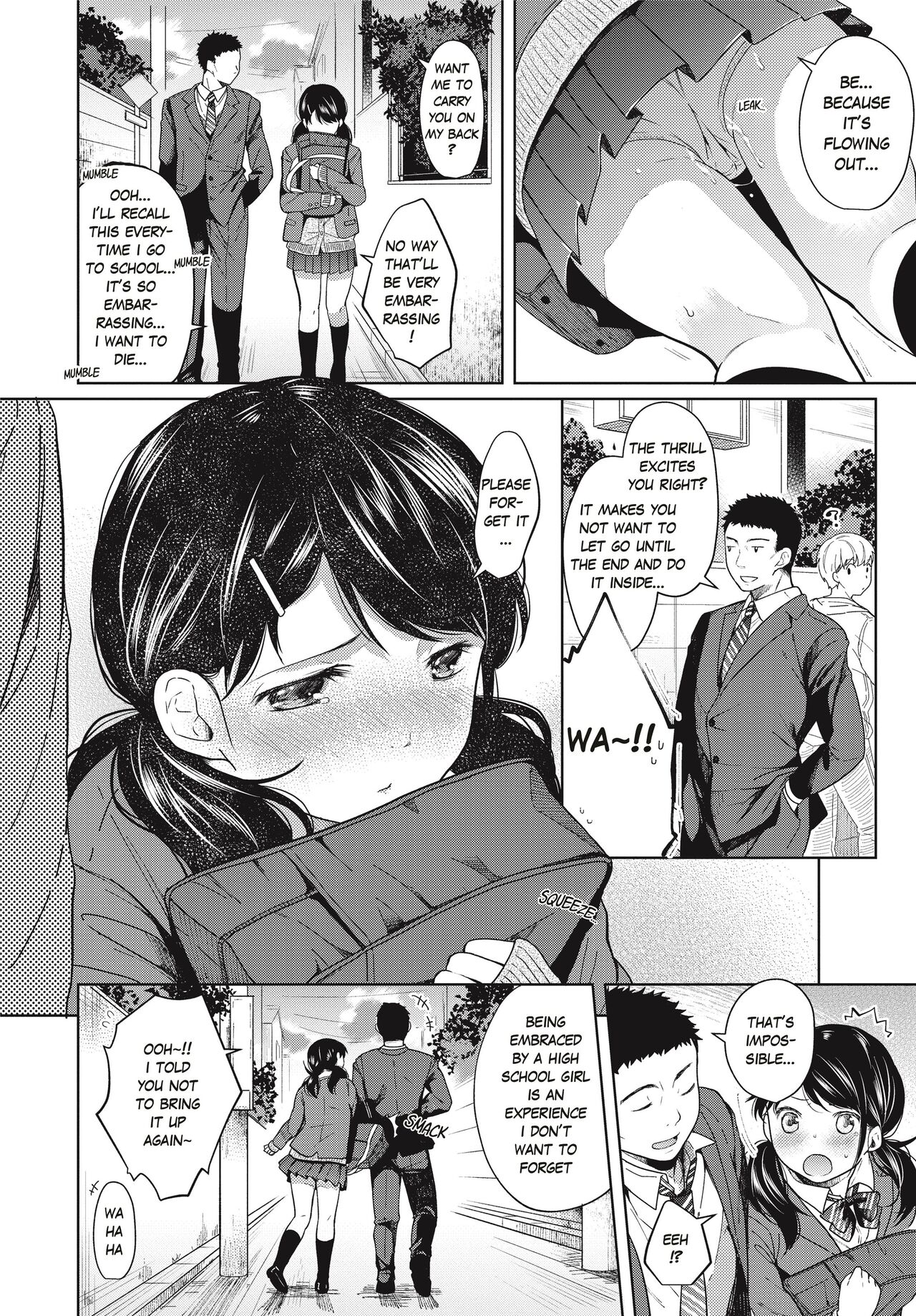 [Fumitsuki Sou] 1 Room Apartment + Highschool Girl Suddenly Living Together? Close Contact!? First Sex!!? Ch.1-2 [English] [Project-H] [Decensored] [Ongoing] 이미지 번호 51