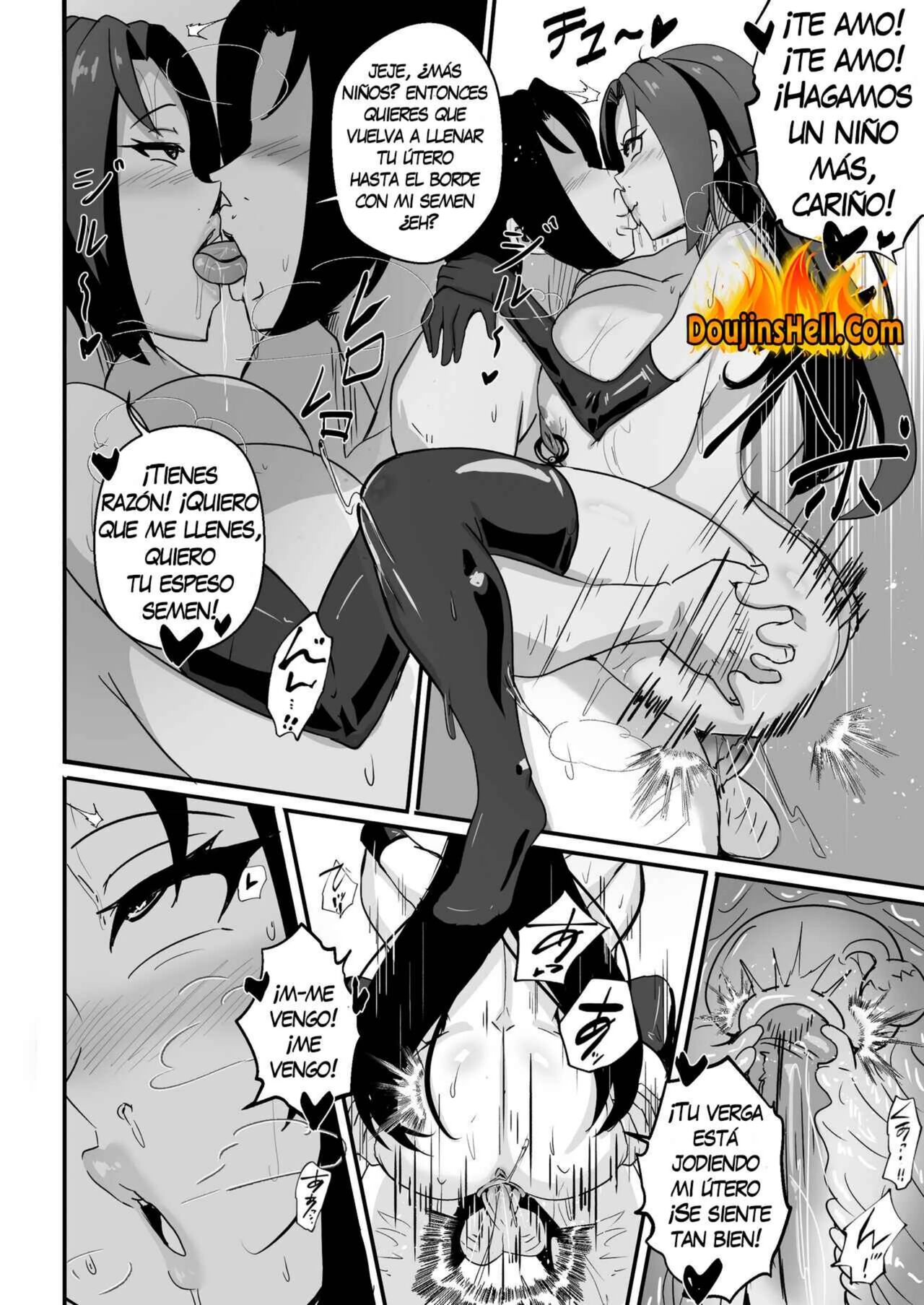 [Merkonig] B-trayal 44 Mikoto Uchiha (Naruto) [Spanish] [Neko-sensei] [Decensored] image number 13