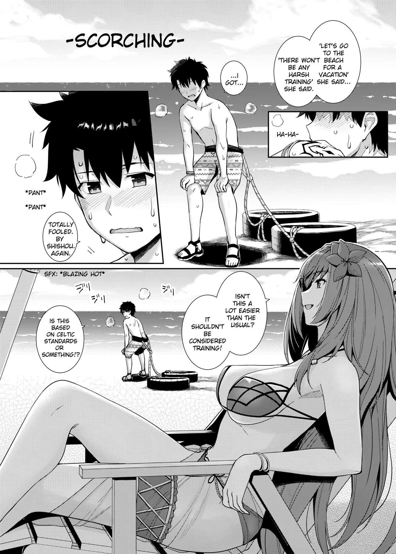 [Royal Bitch (haruhisky)] Mizugi Shishou to Koibito Ecchi Suru Hon. (Fate/Grand Order) [English] [Digital] 이미지 번호 3