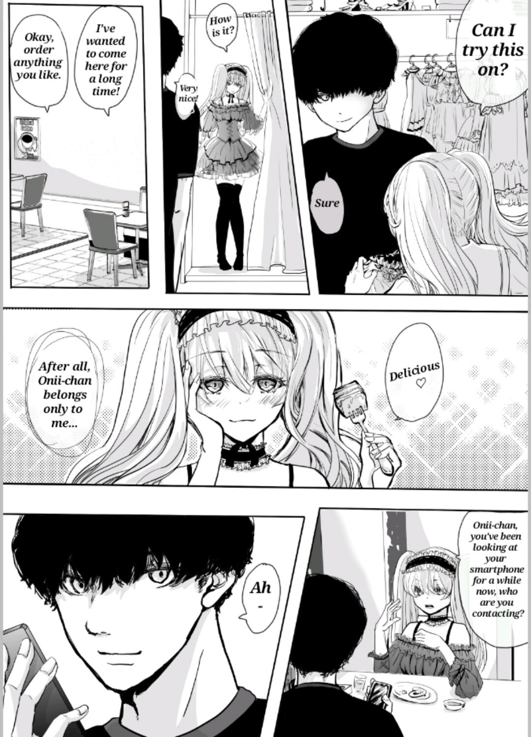 [adel] 髪を切る漫画 [English] numero di immagine  4