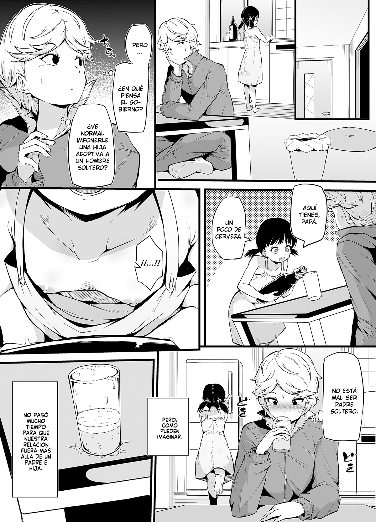 [Chijoku An (Makin)] Shin Kazokuhou de Musume ni Sareta Dokushin Otoko no Ohanashi [Spanish] изображение № 4