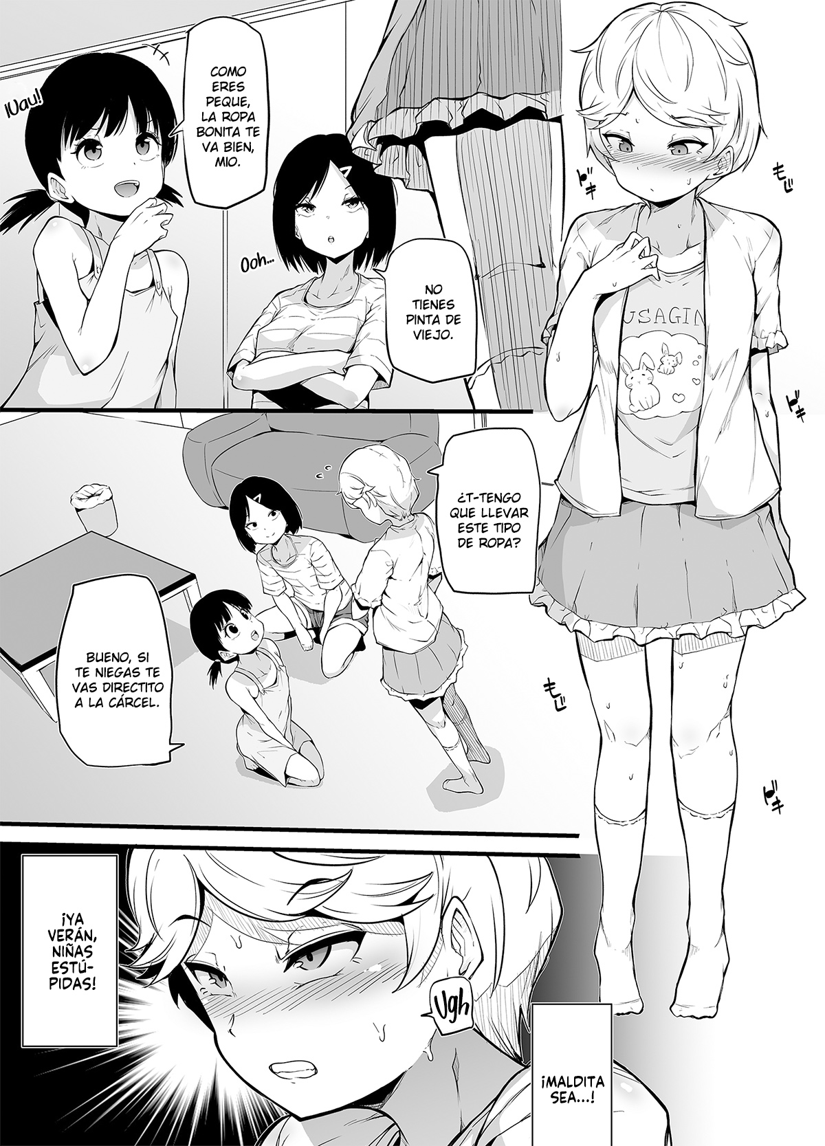 [Chijoku An (Makin)] Shin Kazokuhou de Musume ni Sareta Dokushin Otoko no Ohanashi [Spanish] изображение № 13