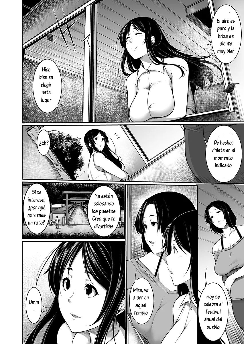 [Sakamata Nerimono] H e no Hurdle ga Hiku Sugiru Mura ~Joshidaisei ga Natsuyasumi ni Otozureta no wa Daretodemo Yacchau Mura Deshita~ Ch. 01 [Spanish] [Lovely Diablesse Scan] [Digital] image number 6