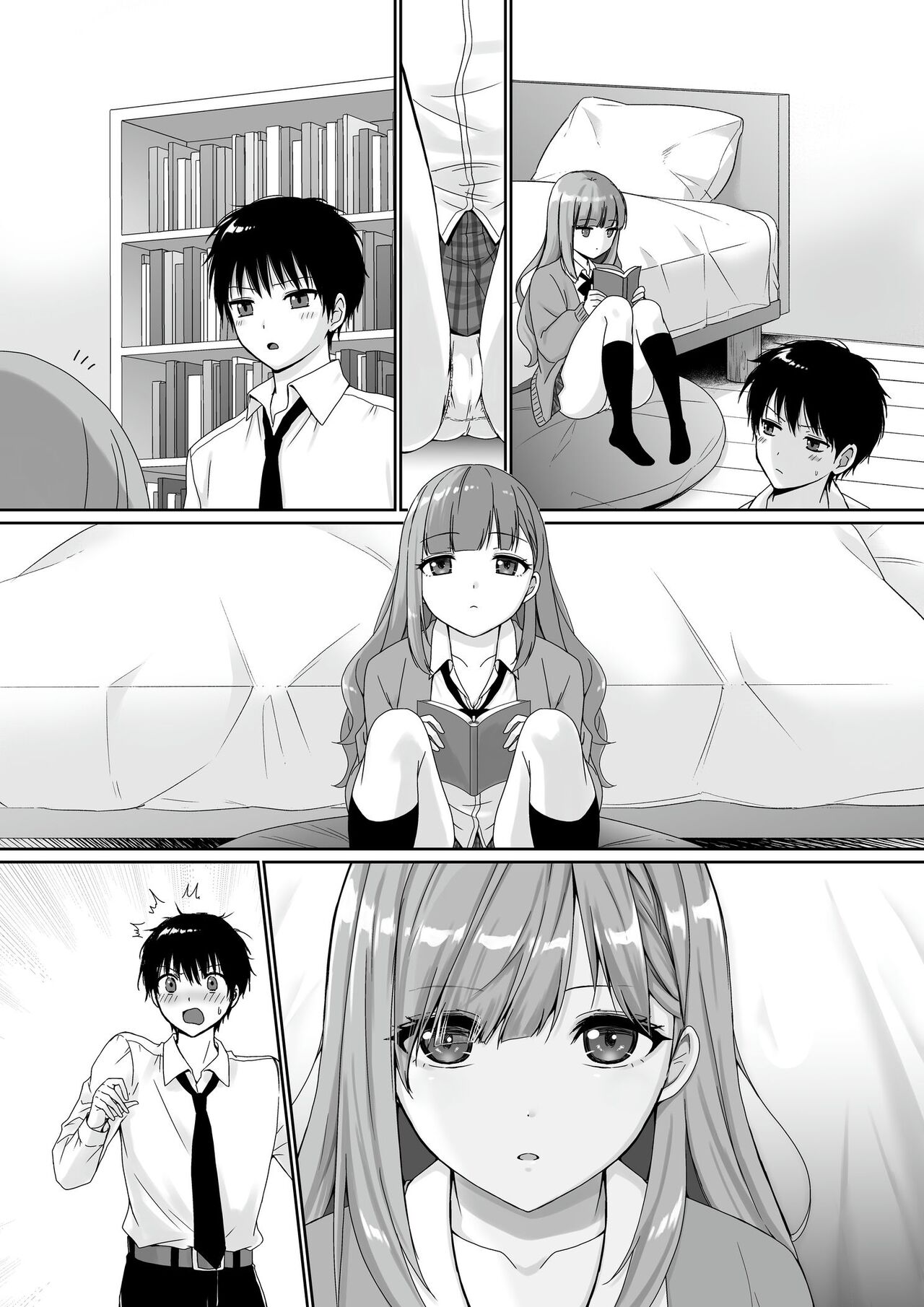 [Seika Kairaku Shoten (Eltoria, Kisaragi Ai)] Mukuchi Muhyoujou de Downer-kei na Osananajimi wa Boku no Heya de Kutsurogisugiteiru 画像番号 35