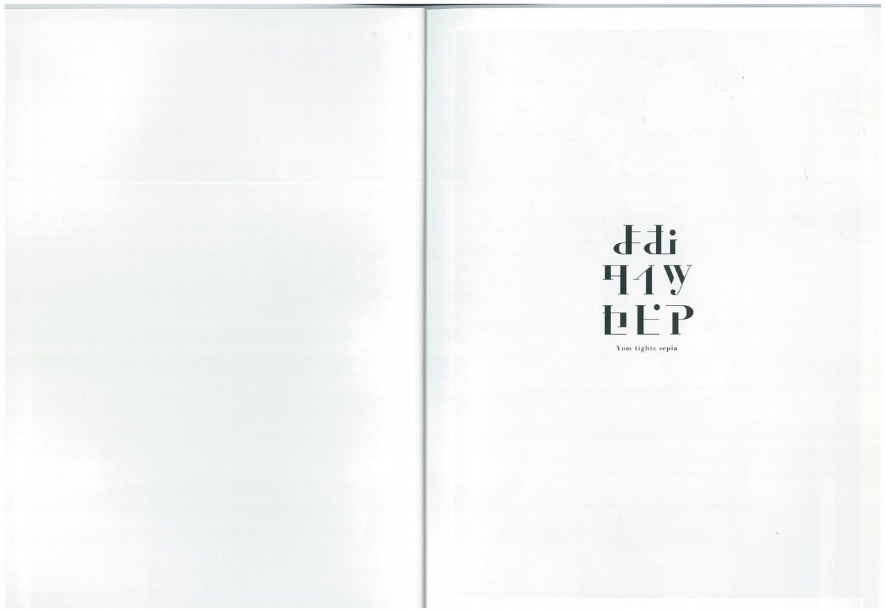 [Yom Bookstore (Yom)] Yom Tights Sepia_20241021 image number 2