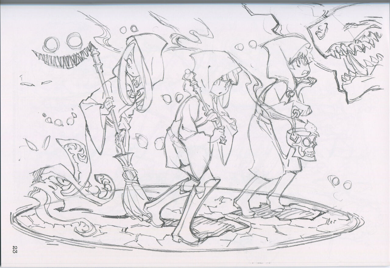 "Yoshinari Yo Art Collection Illustration Edition" bonus booklet "Yoshinari Yo's Thin Book" (C88)_20241021 이미지 번호 23