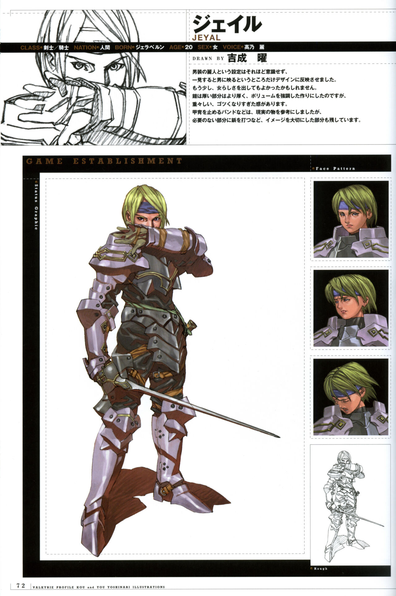 [Yoshinari Yo,] Valkyrie Profile Settings Data Collection_20241021 image number 103