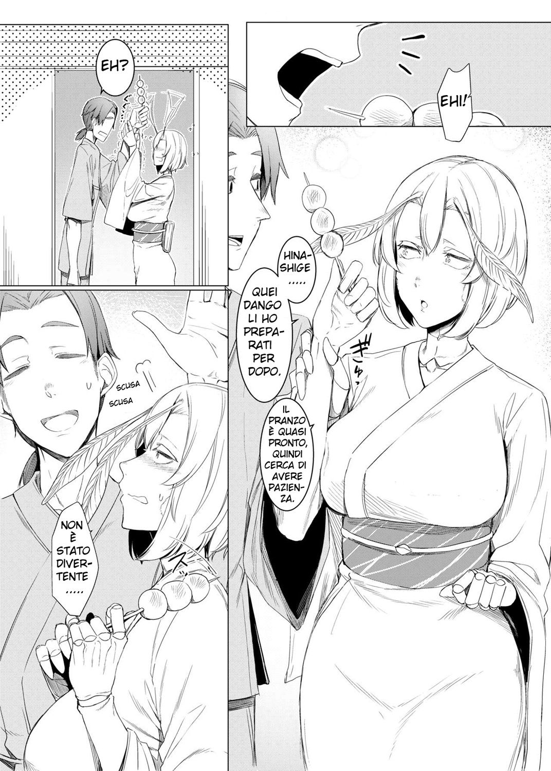 [Nanbou Hitogakushiki (Nakamura Regura)] Yamahime no Mayu Mata [Italian] [Hentai Fantasy] [Digital] numero di immagine  3