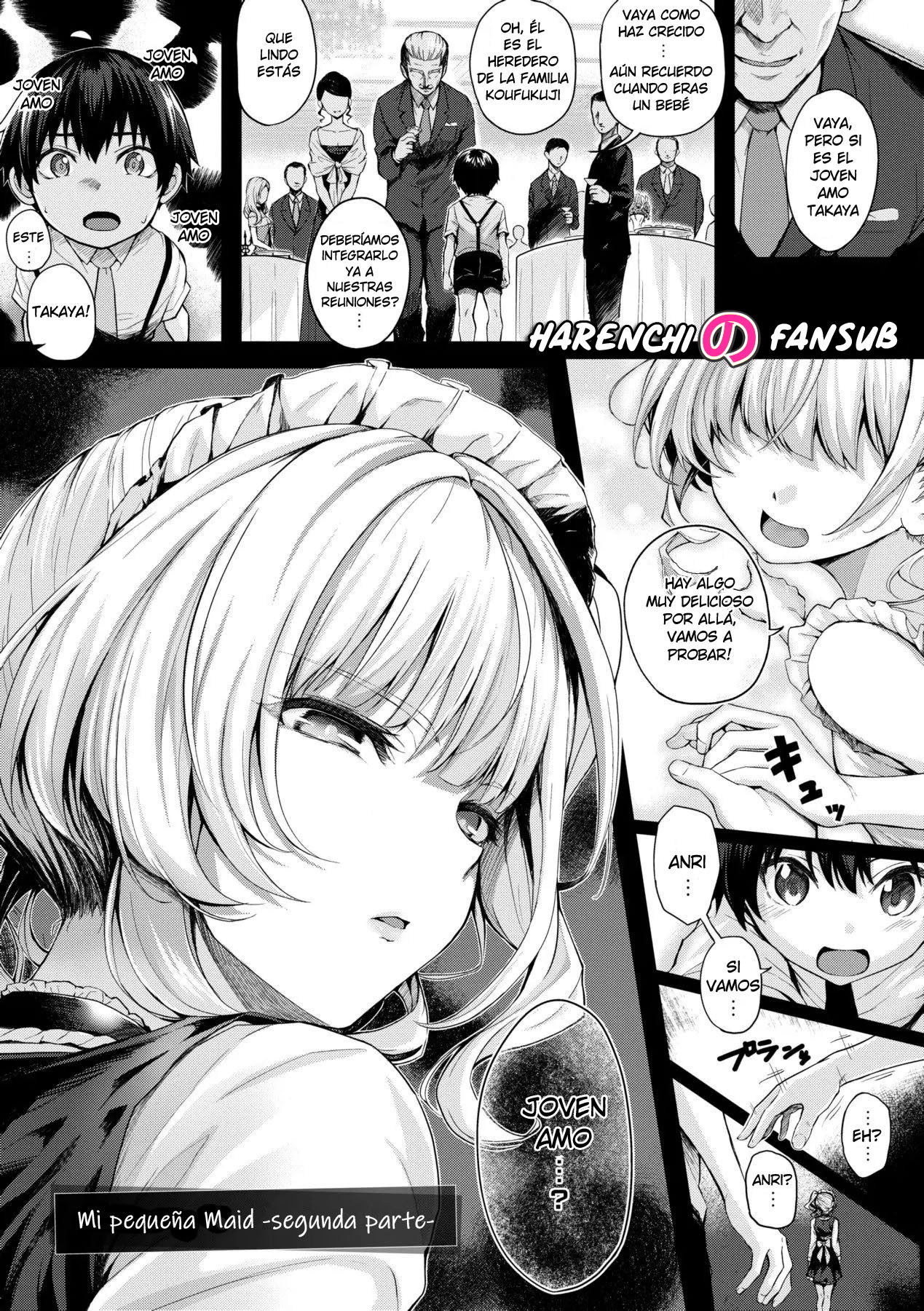 [Simon] Little My Maid -second half- | Mi Pequeña Maid -segunda parte- [Spanish] [Decensored] [Harenchi no Fansub] imagen número 1