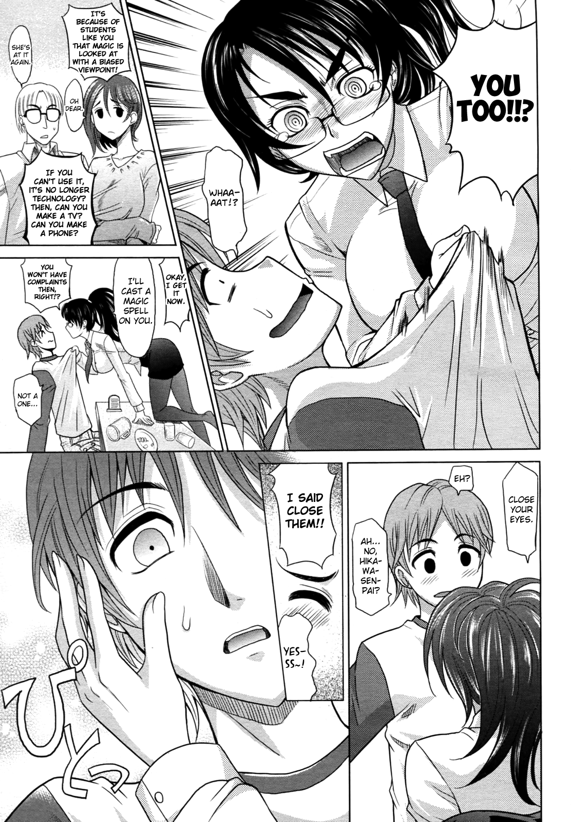 [Takaoka Motofumi] Mahouteki na Kanojo Ch.1 (COMIC AUN 2010-08) [English] [biribiri] numero di immagine  9