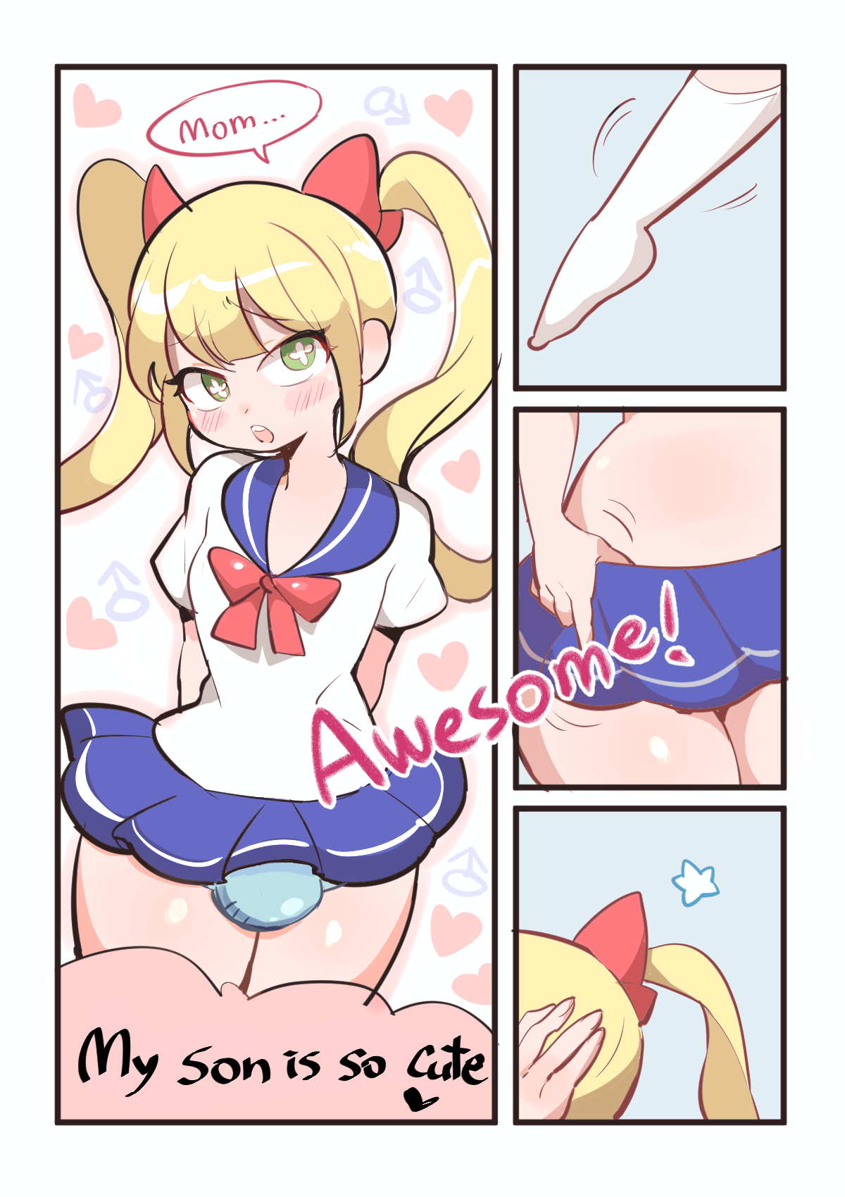 [ Butter Bunny ] Mother and son 02 / 性福母子 02 image number 1