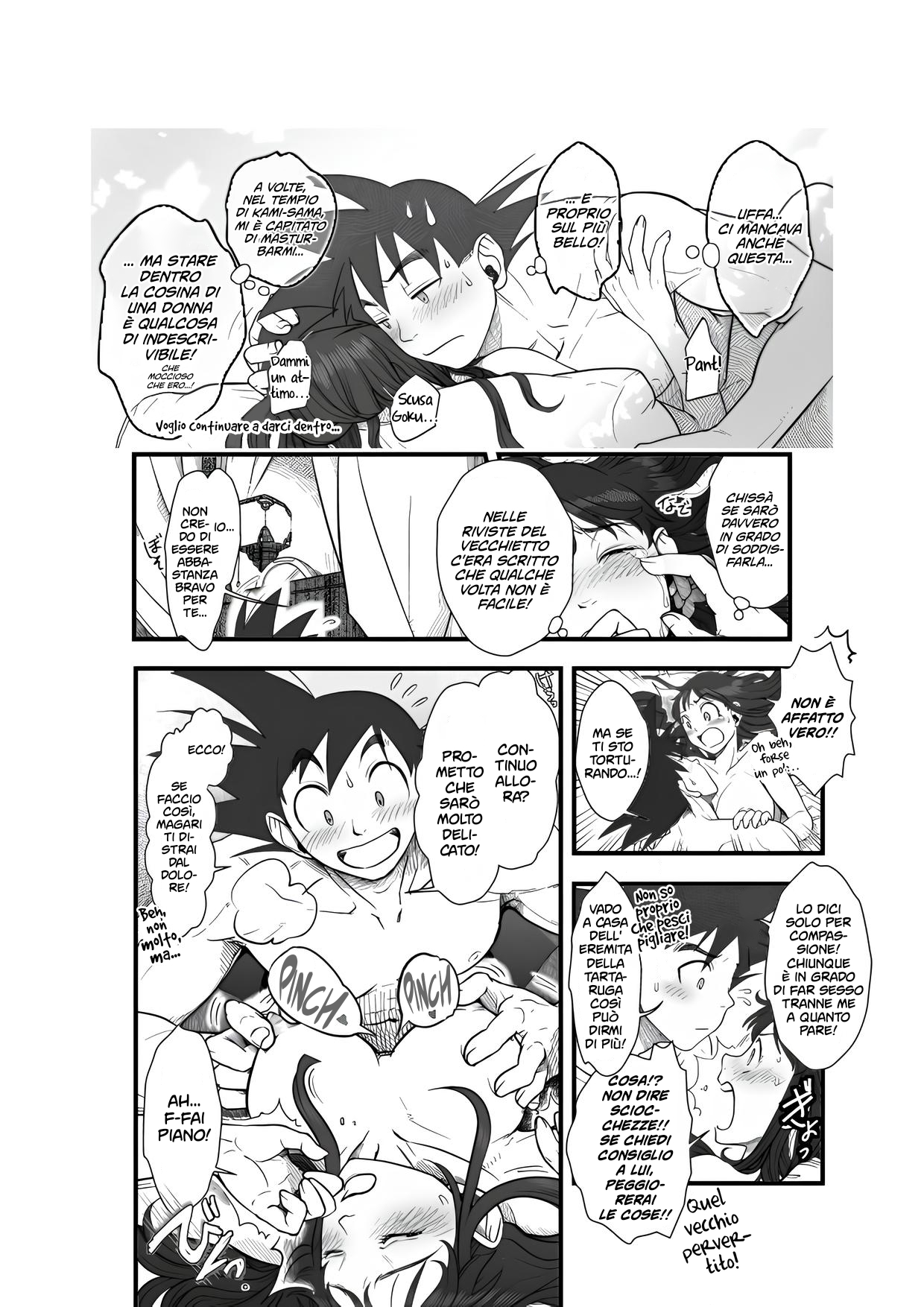 [Harunaga Makito] La Storia di Goku e Chichi nell'Arco degli Anni Ch. 1-3 (Dragon Ball Z) [Italian] {Hentai Fantasy} изображение № 19