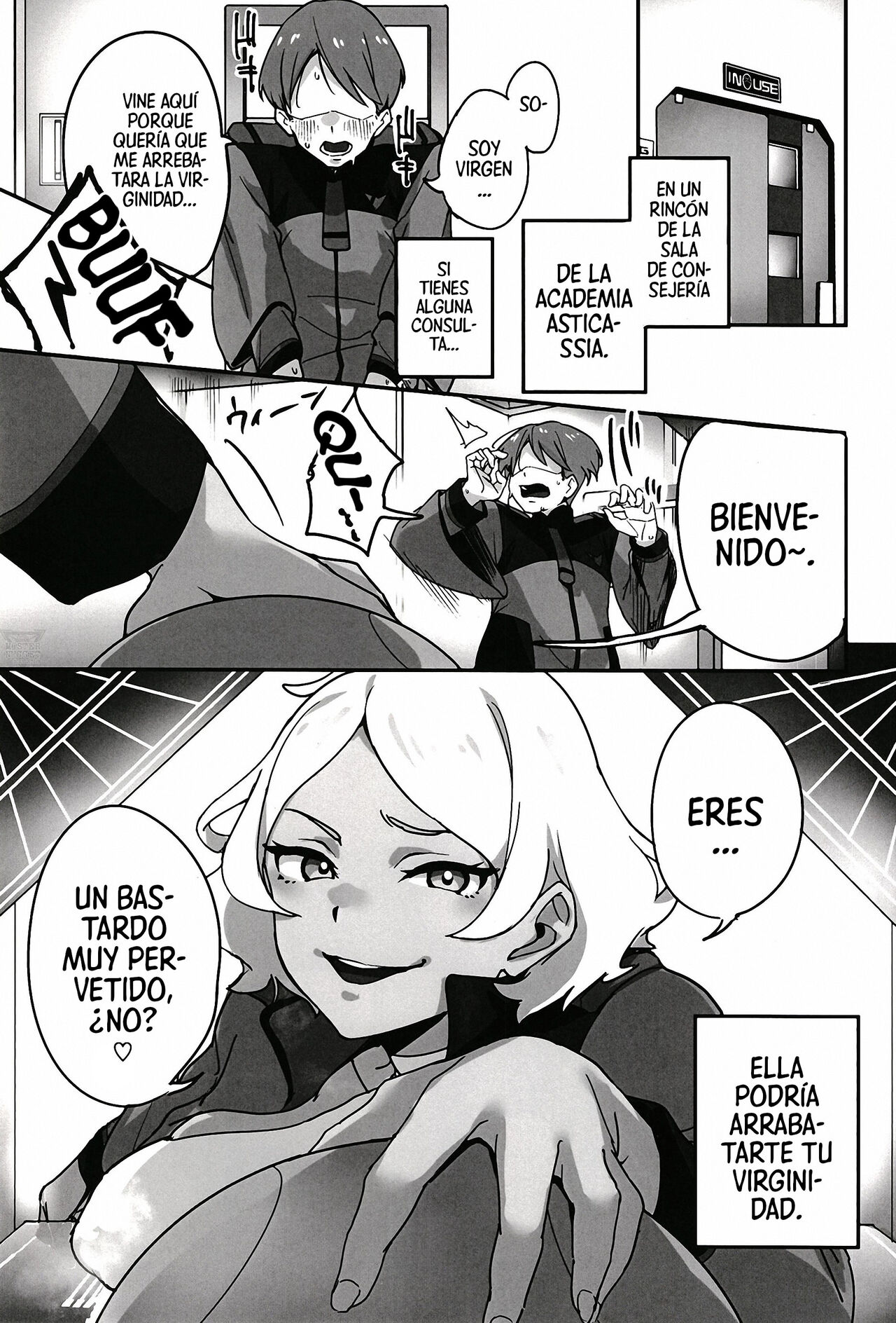 (GUND Parade 3) [Hiromitsu House (Shida Hiromitsu)] Secelia-san ni Himitsu no Soudan | Consulta Secreta con Secelia (Mobile Suit Gundam: The Witch from Mercury) [Spanish] [Mister Nugget] Bildnummer 2