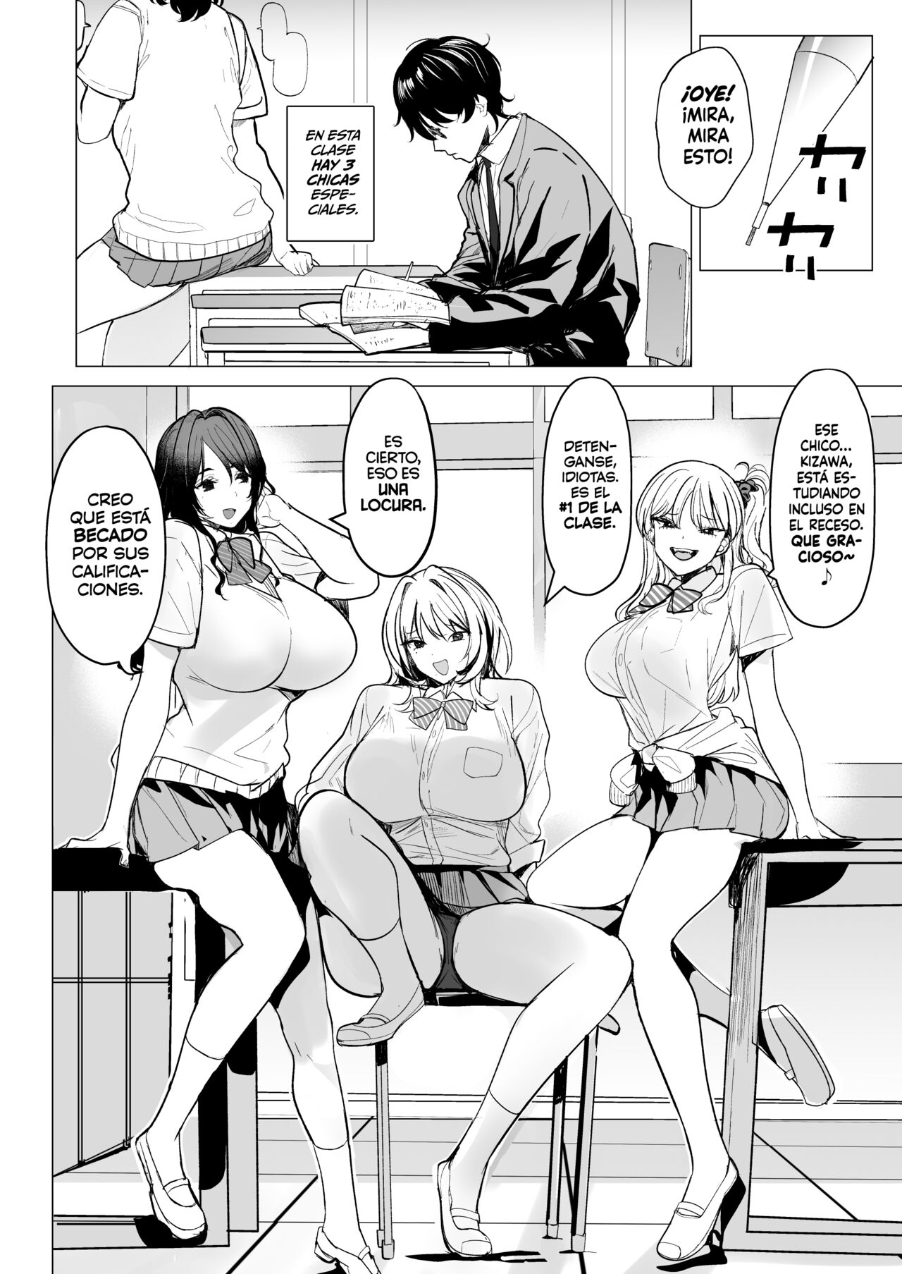 [AMAYADORI+ (Harenochiame)] Kuzu Onna o Kau | Comprando una Colegiala Puta [Spanish] [EromegameTT y RapazDivina] [Digital] 图片编号 4