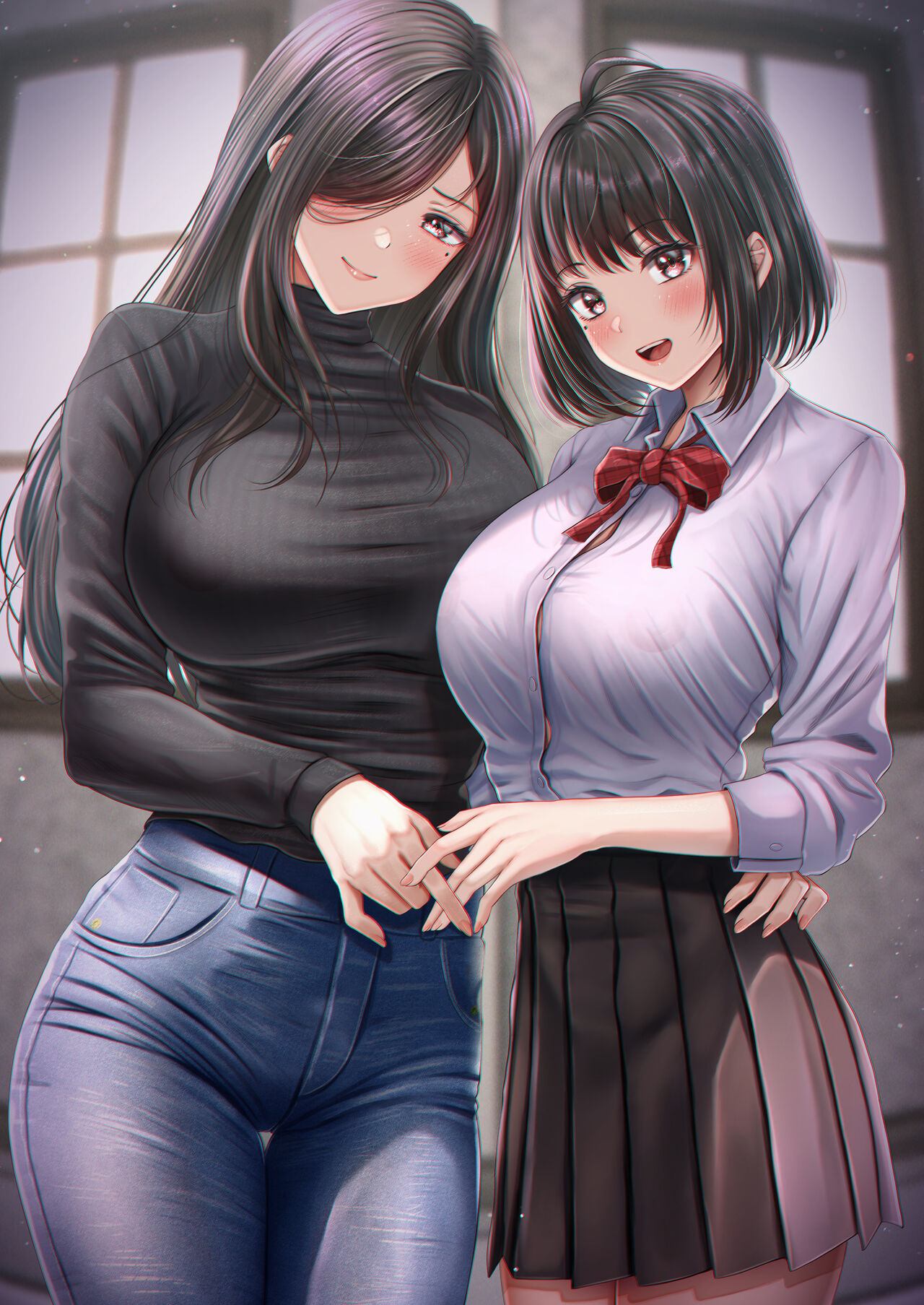 [&norino] Sono Toshi no Hanareta Kurokami Shimai to O〇ko suru Hanashi | 그 나이 차이나는 흑발 자매와 섹스하는 이야기. [Korean] [Digital] 图片编号 38