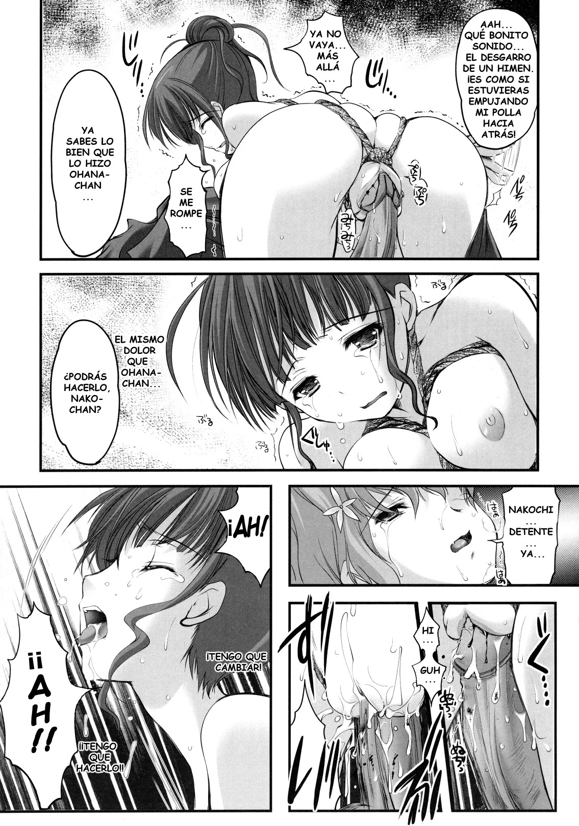 [High Risk Revolution (Aizawa Hiroshi)] Kinbaku Iroha 2 | El Color de la Atadura 2 (Hanasaku Iroha) [Spanish] [Tratante] 图片编号 16