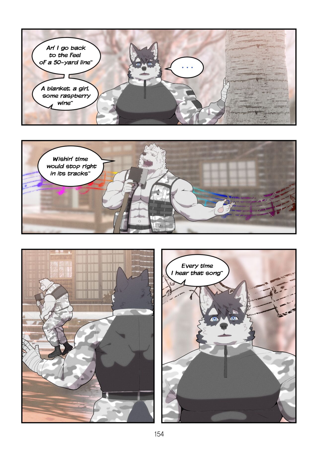 [Raccoon21] December, Twilight, Snowflake EP4 (English) image number 3