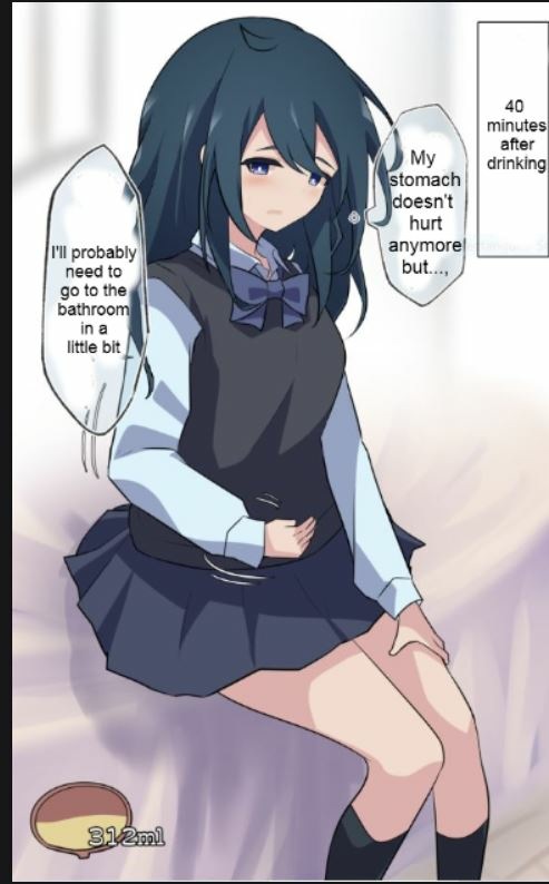 [Watakarashi] Girlfriend who holds her pee image number 6