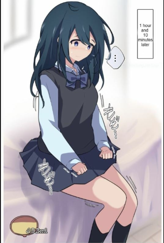 [Watakarashi] Girlfriend who holds her pee image number 7