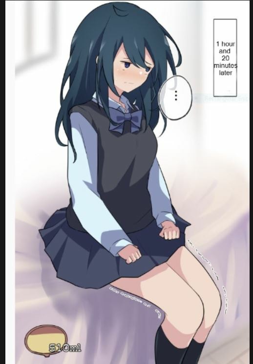 [Watakarashi] Girlfriend who holds her pee image number 10