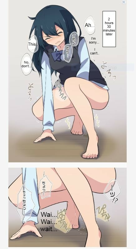 [Watakarashi] Girlfriend who holds her pee image number 30