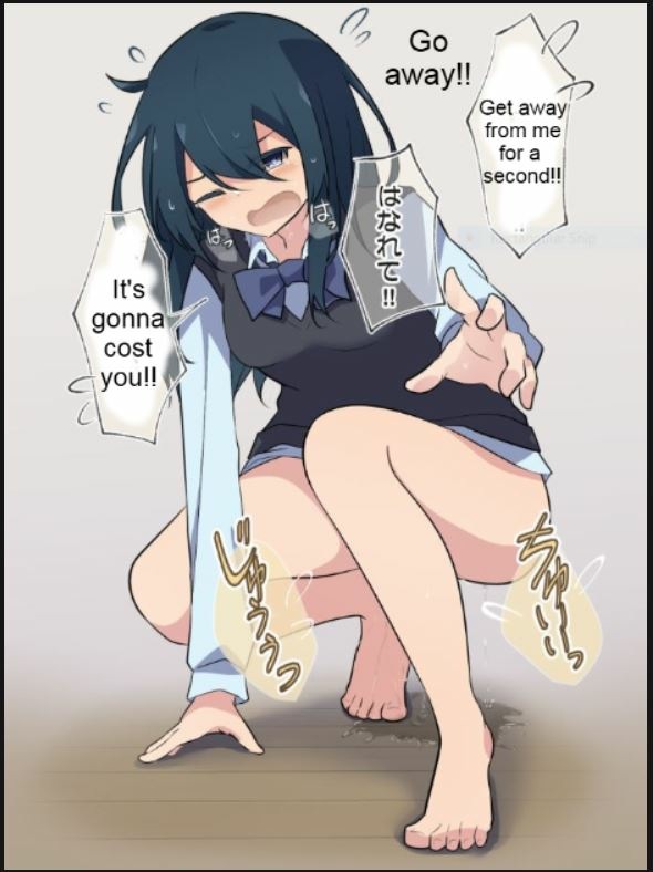 [Watakarashi] Girlfriend who holds her pee image number 31