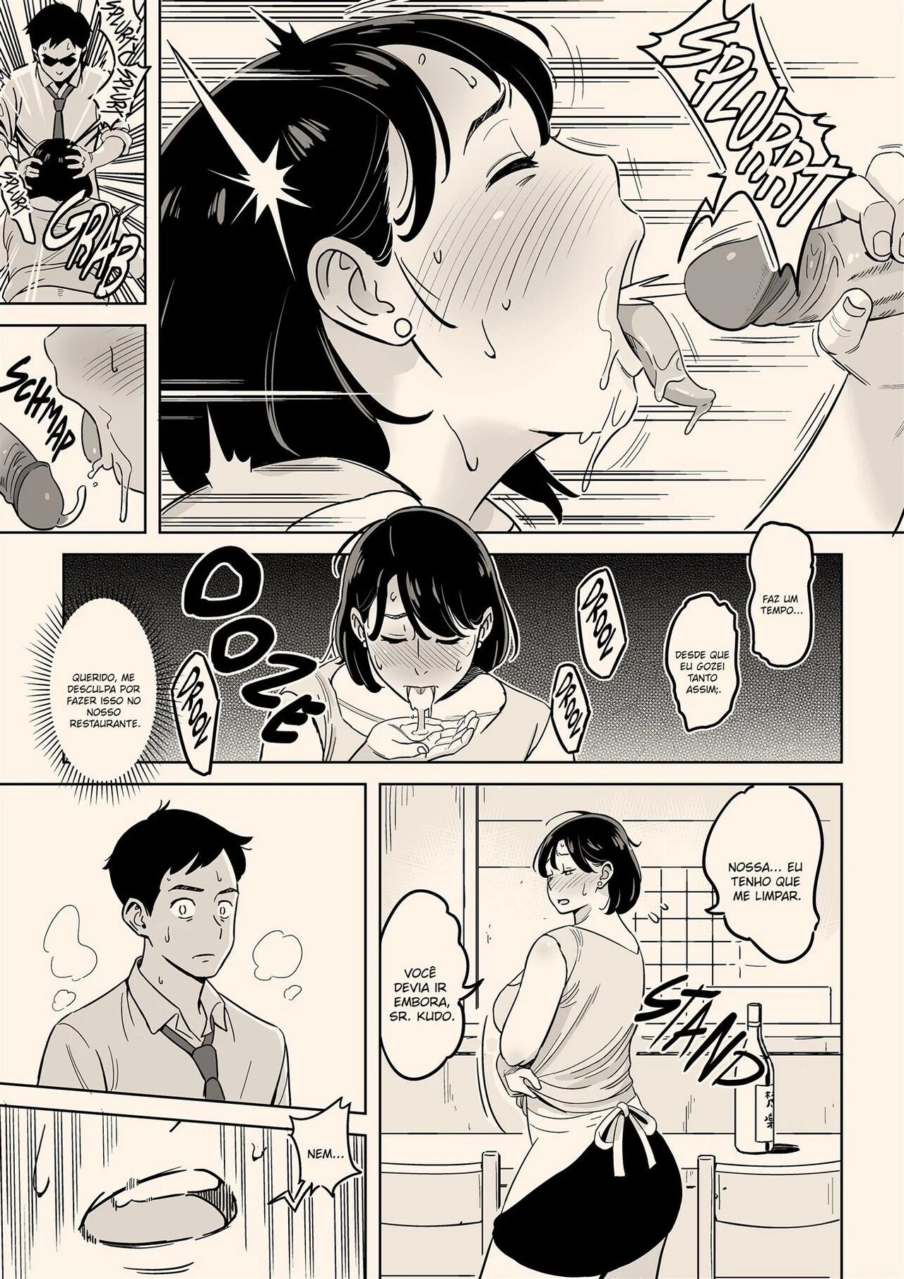 [Alps1mando] Karada mo Oishii ♥ Shokudou no Megutai Houman Zuma | A Esposa Saborosa e Voluptuosa do Dono do Restaurante [Portuguese-BR] 18eme image