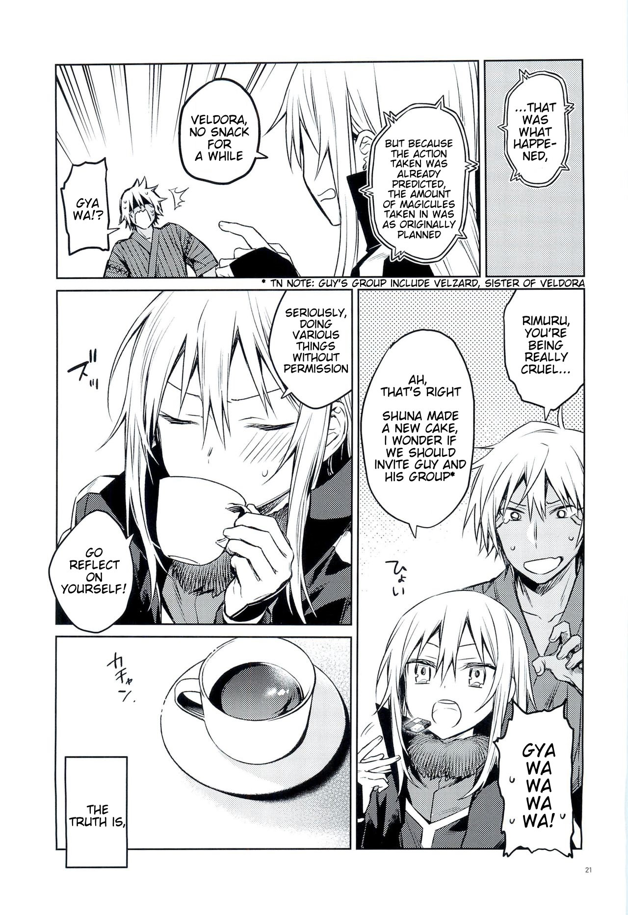 (to infinity) [Kuusou Kyuuka (Mikoto Kei)] Tokunou! Boufuu Maso | Especially Dense Tempest Magicules! (Tensei Shitara Slime datta Ken) [English] [Keksz] [Decensored] Bildnummer 20