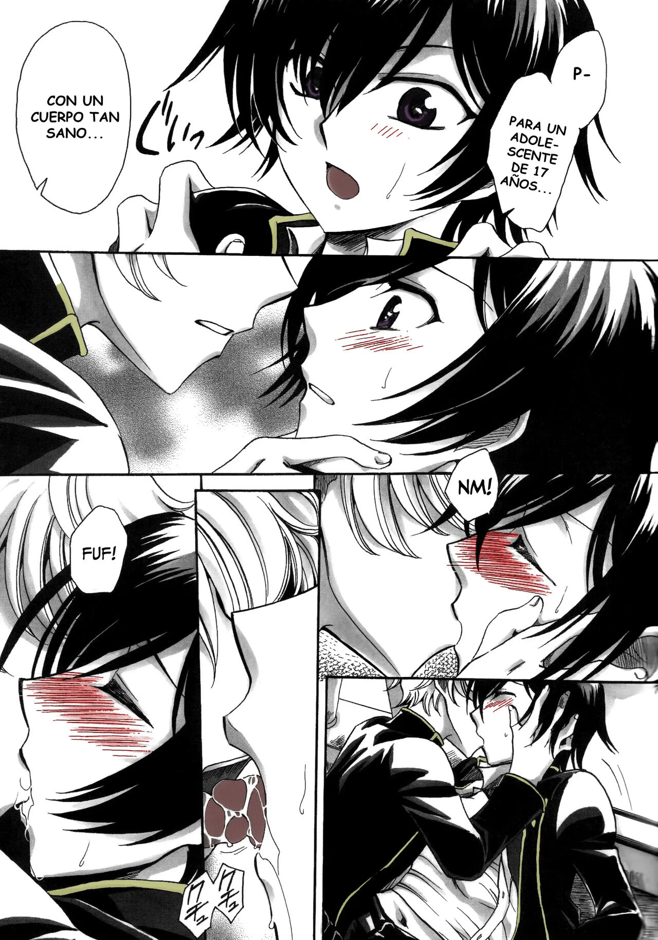 (CT13) [Nyagos (Yatengetu)] Hakudaku B2 (CODE GEASS: Lelouch of the Rebellion) [Spanish][Renasentista_313] 图片编号 7