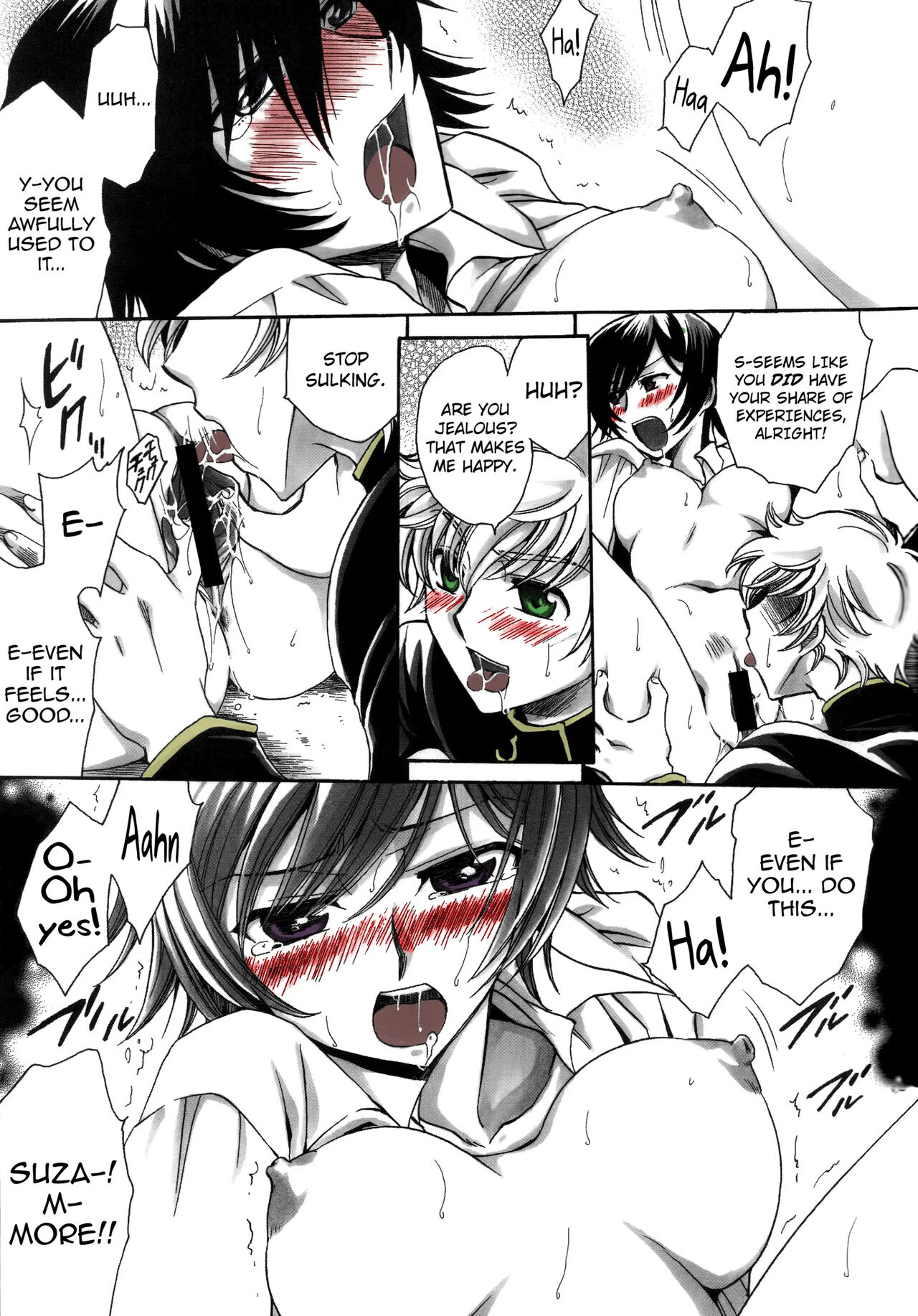 (CT13) [Nyagos (Yatengetu)] Hakudaku B2 (CODE GEASS: Lelouch of the Rebellion) [Spanish][Renasentista_313] 图片编号 13