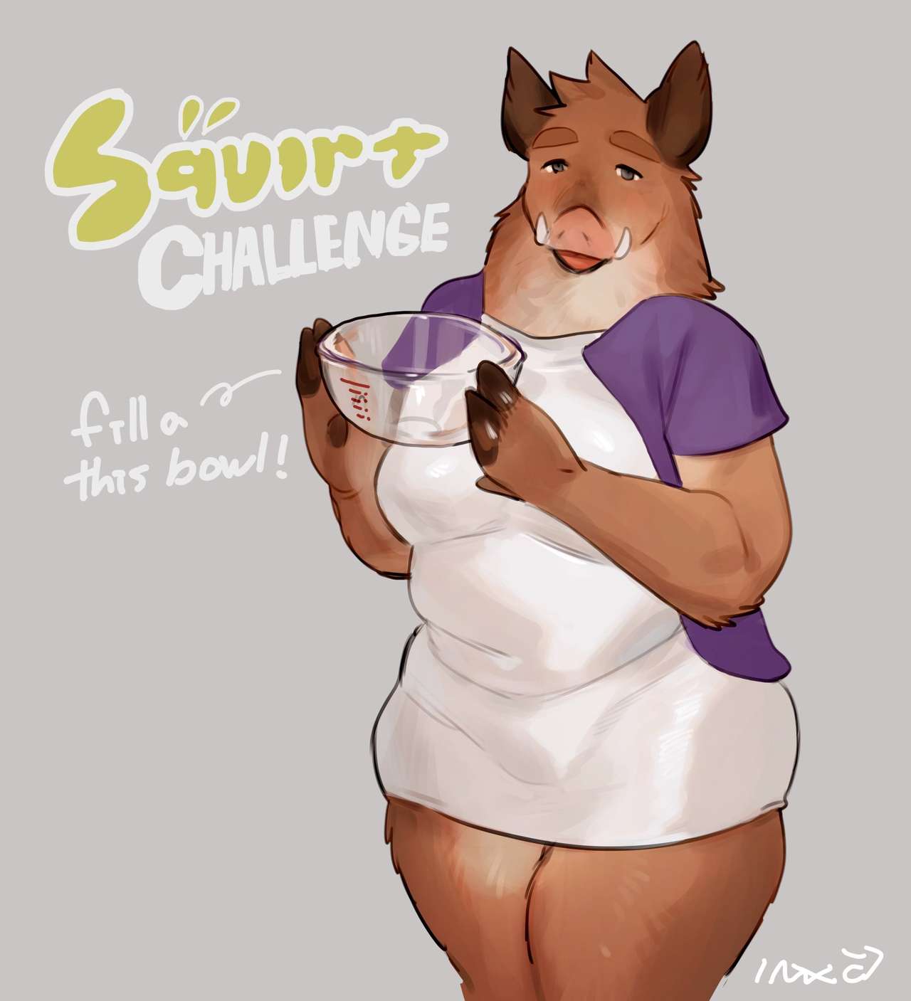 (C97) [Mayoineko (INAX)] Inoshishi Oba-san wa Sakeguse ga Warui. | 멧돼지 아주머니는 술버릇이 나쁘다. (Kemokko Lovers 10) [Korean] [LWND] Bildnummer 11