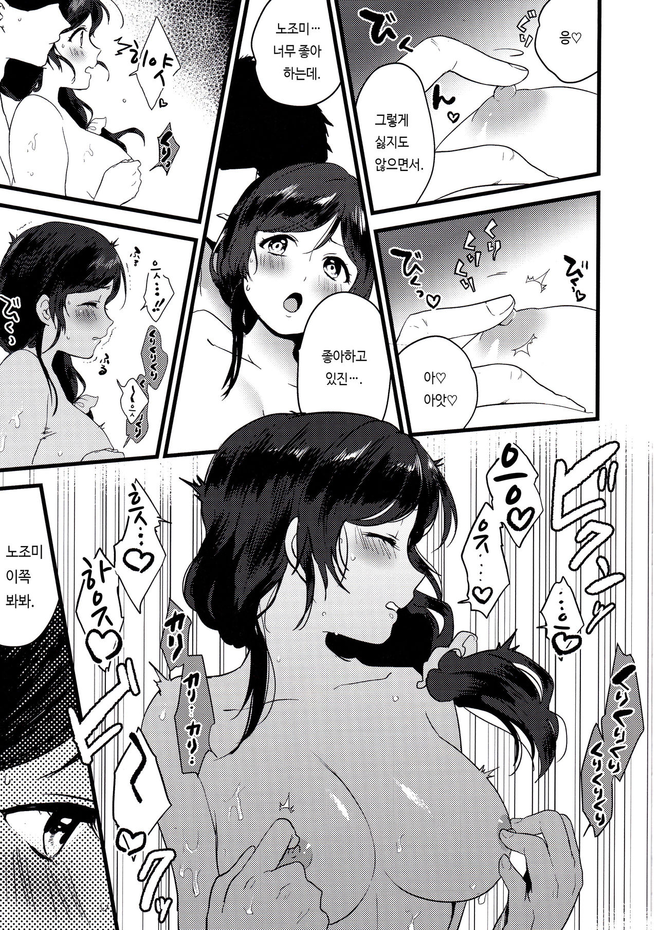 (C97) [Spica (Kazepana)] Tsukiyo wa Yukemuri no Naka ni | 달이 뜨는 밤은 증기속에서 (Love Live!) [Korean] numero di immagine  9