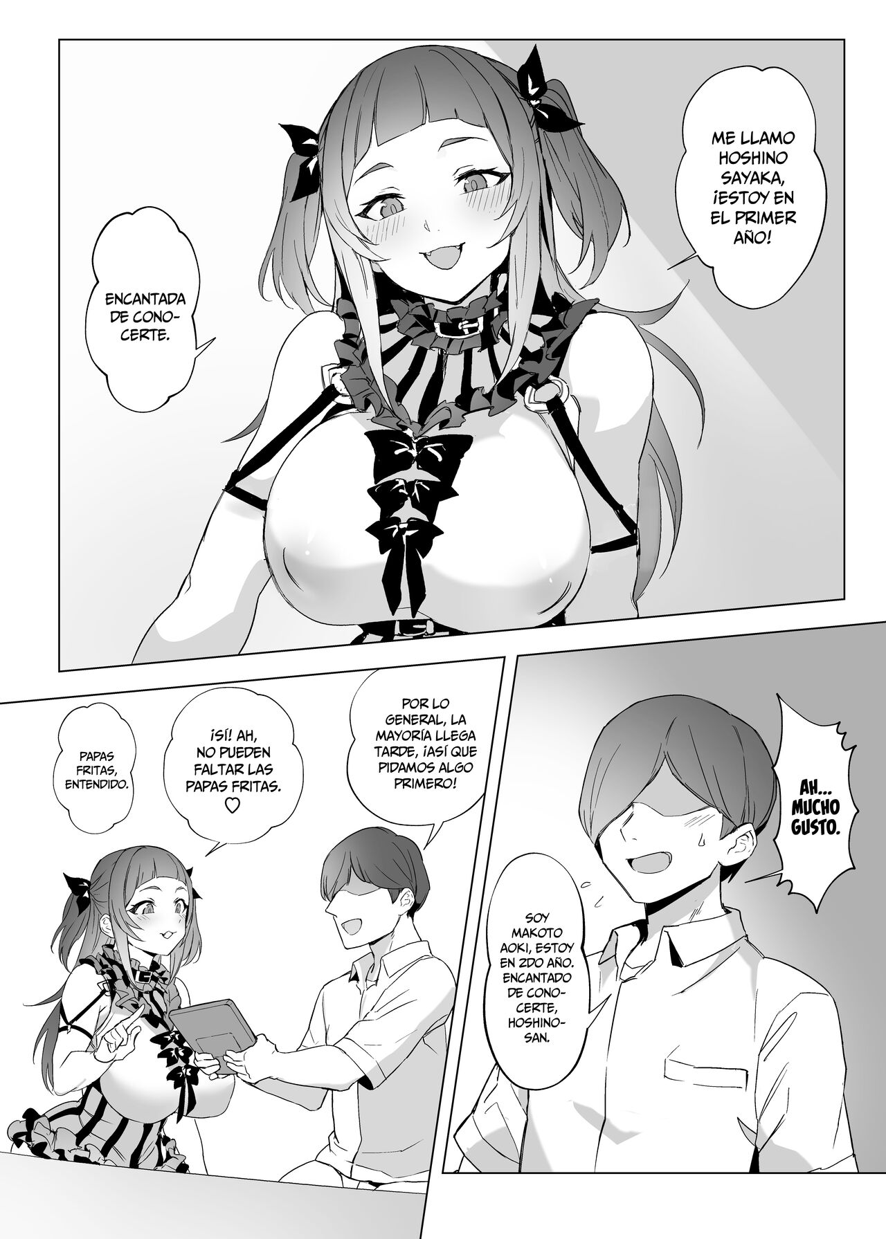 [Kuromogu Teikoku (Kuromogu)] Jirai-chan [Spanish] [MandaloAsiNoma] [Digital] 图片编号 7