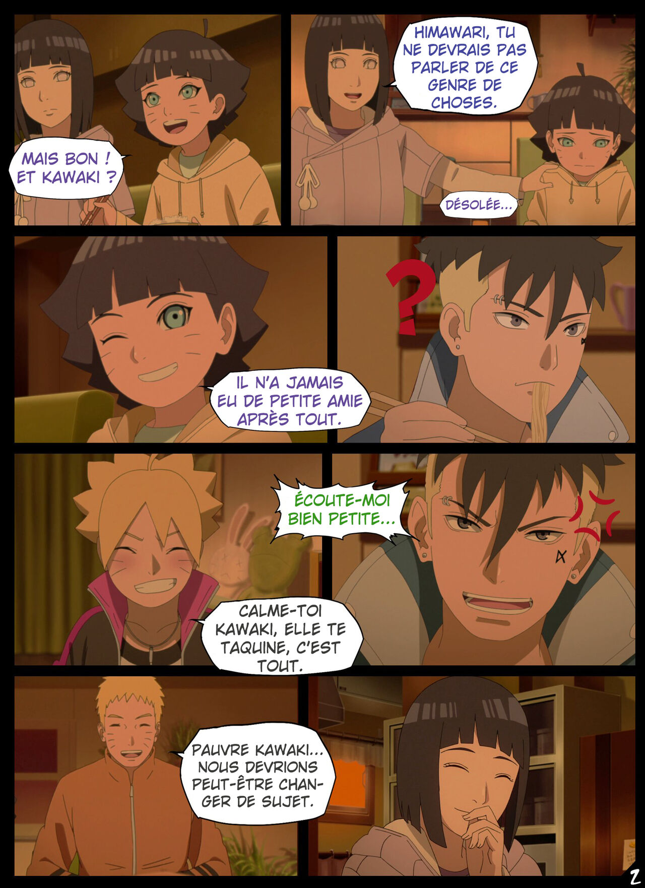 HYUUGA NEW YEAR'S BASH [Putchy.Comics] [FRENCH] изображение № 3