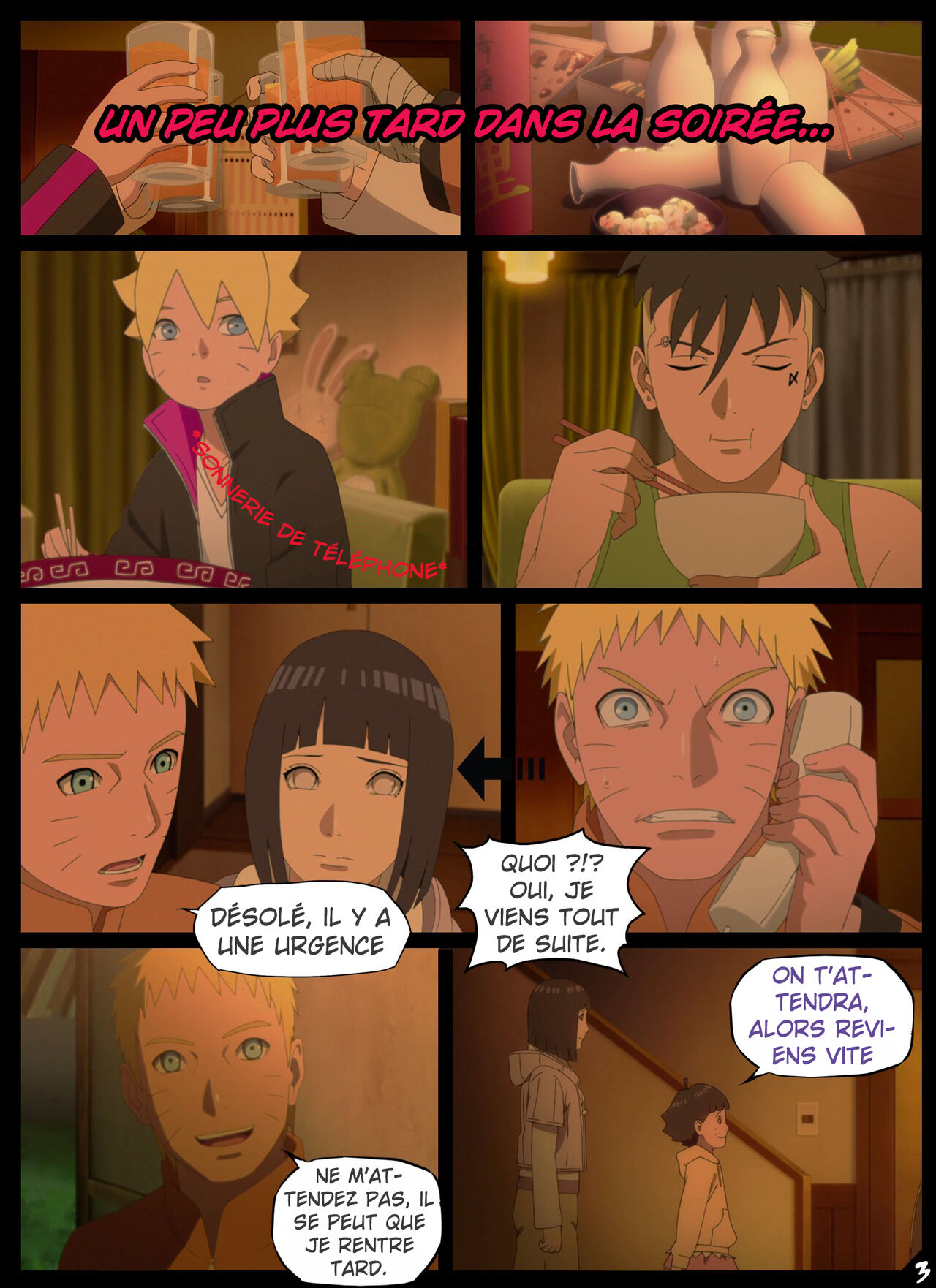 HYUUGA NEW YEAR'S BASH [Putchy.Comics] [FRENCH] изображение № 4