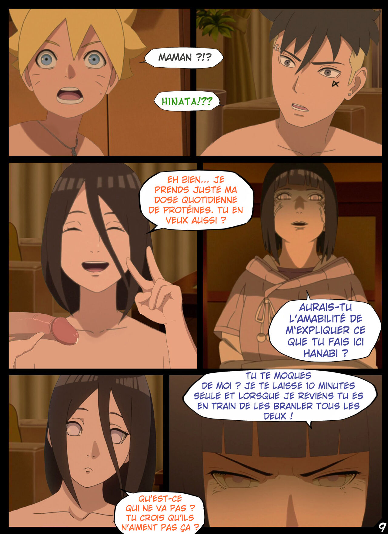 HYUUGA NEW YEAR'S BASH [Putchy.Comics] [FRENCH] изображение № 10