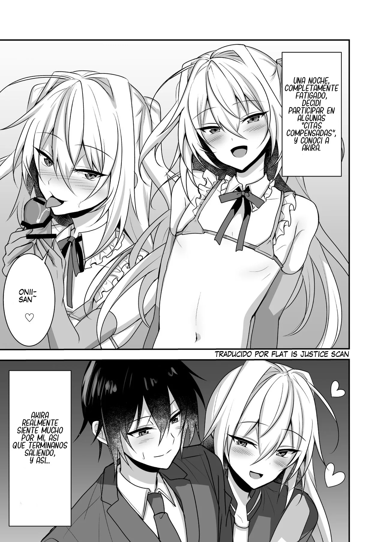 [Uru Uru Ultimate (Uruaki)] Ecchi na Otokonoko to Ichaicha Shite Iyasaretai [Spanish] [Flat is justice!] [Digital] image number 3