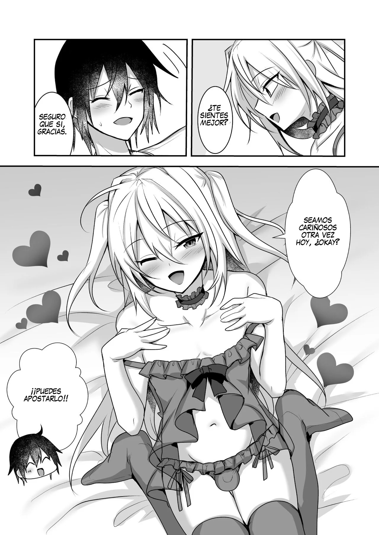 [Uru Uru Ultimate (Uruaki)] Ecchi na Otokonoko to Ichaicha Shite Iyasaretai [Spanish] [Flat is justice!] [Digital] image number 7