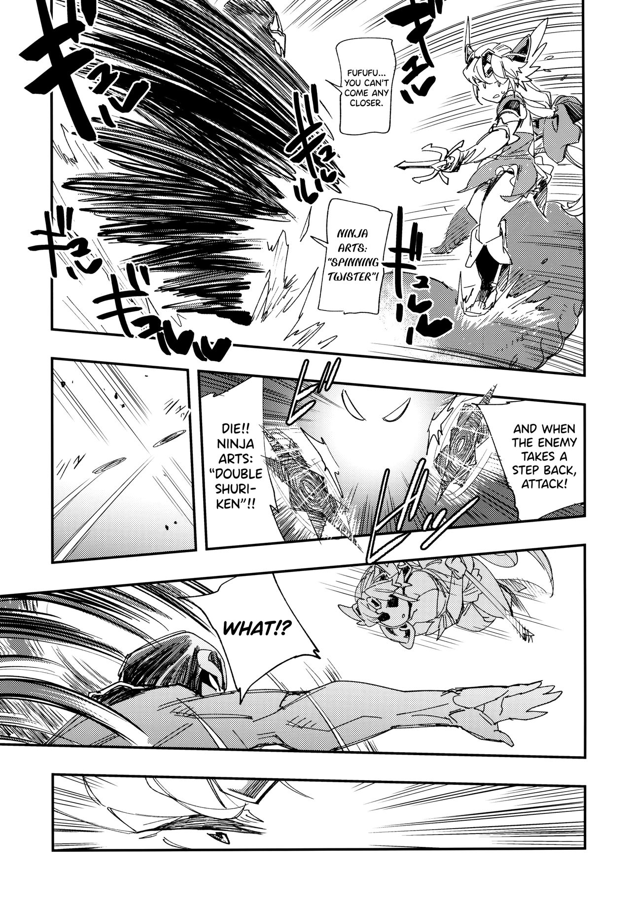 (COMIC1☆15) [Haraise Kaiwai (Yucchris)] Amazoness no Oujo-sama ga Ama ni Class Change Shitara Tako no Shokushu de Ahegao Acme Shuutoku Shichau! (Seiken Densetsu 3) [English] [biribiri] image number 14