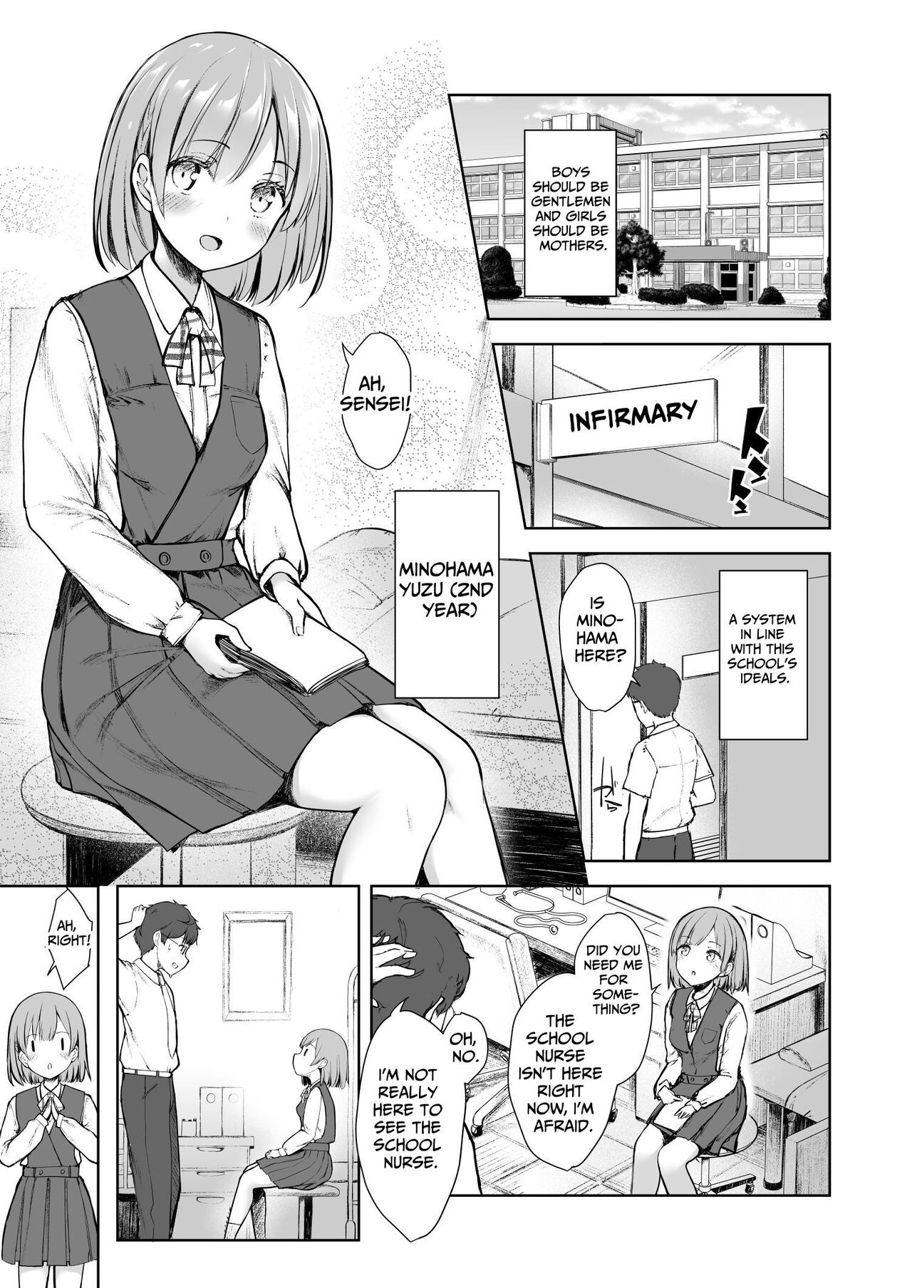 [Okamai Naku (Dekochin Hammer)] Mama Class ~Sakuragawa Chuutoubu Tokubetsu Boshi Class~ | Mama Class ~Sakuragawa Academy's Special Class for Mother and Son~ [English] [tsuyoshi] 2eme image