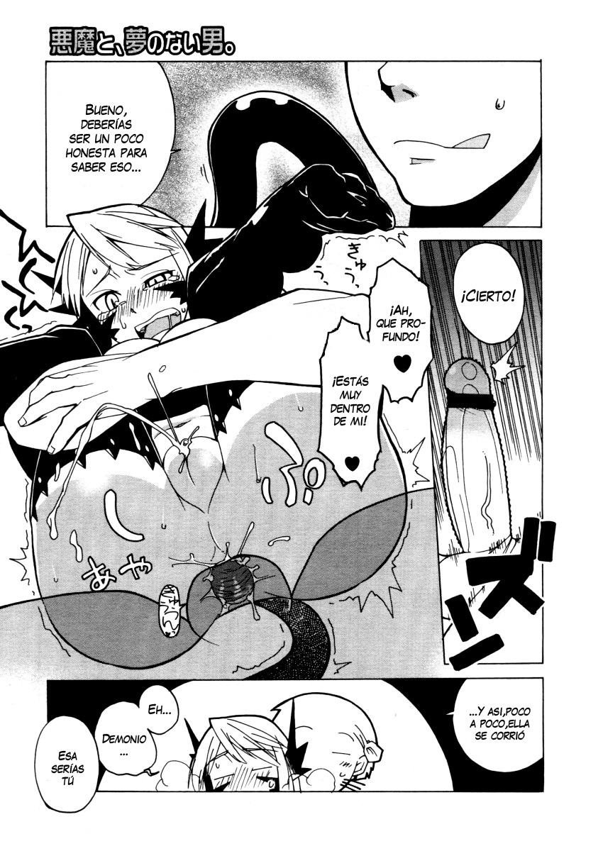 [Takatsu] Akuma to, Yume no nai Otoko. | The Demon and the Dreamless Guy. (COMIC Megastore H 2005-12) [Spanish][VarKatzas666] numero di immagine  13