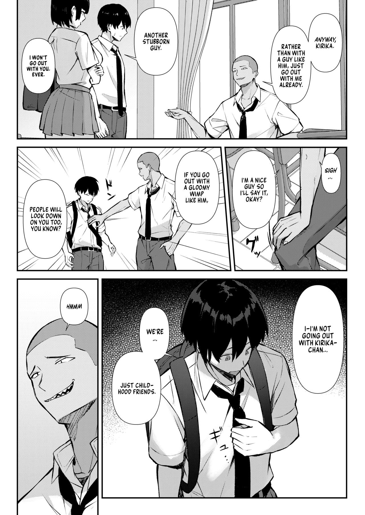 [Niku to Gohan] Osananajimi wa Honki Koubi de NTRreru [English] [Vivid Rabbit Translation] image number 8