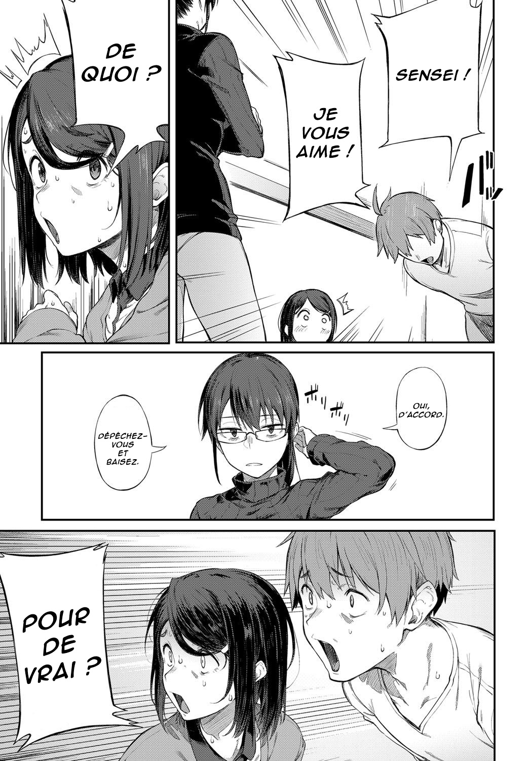 [Spiritus Tarou] Shimekiri Girigiri Threesome | Plan à 3 avant la deadline (COMIC Anthurium 2019-12) [French] [Lopxi] [Digital] imagen número 5