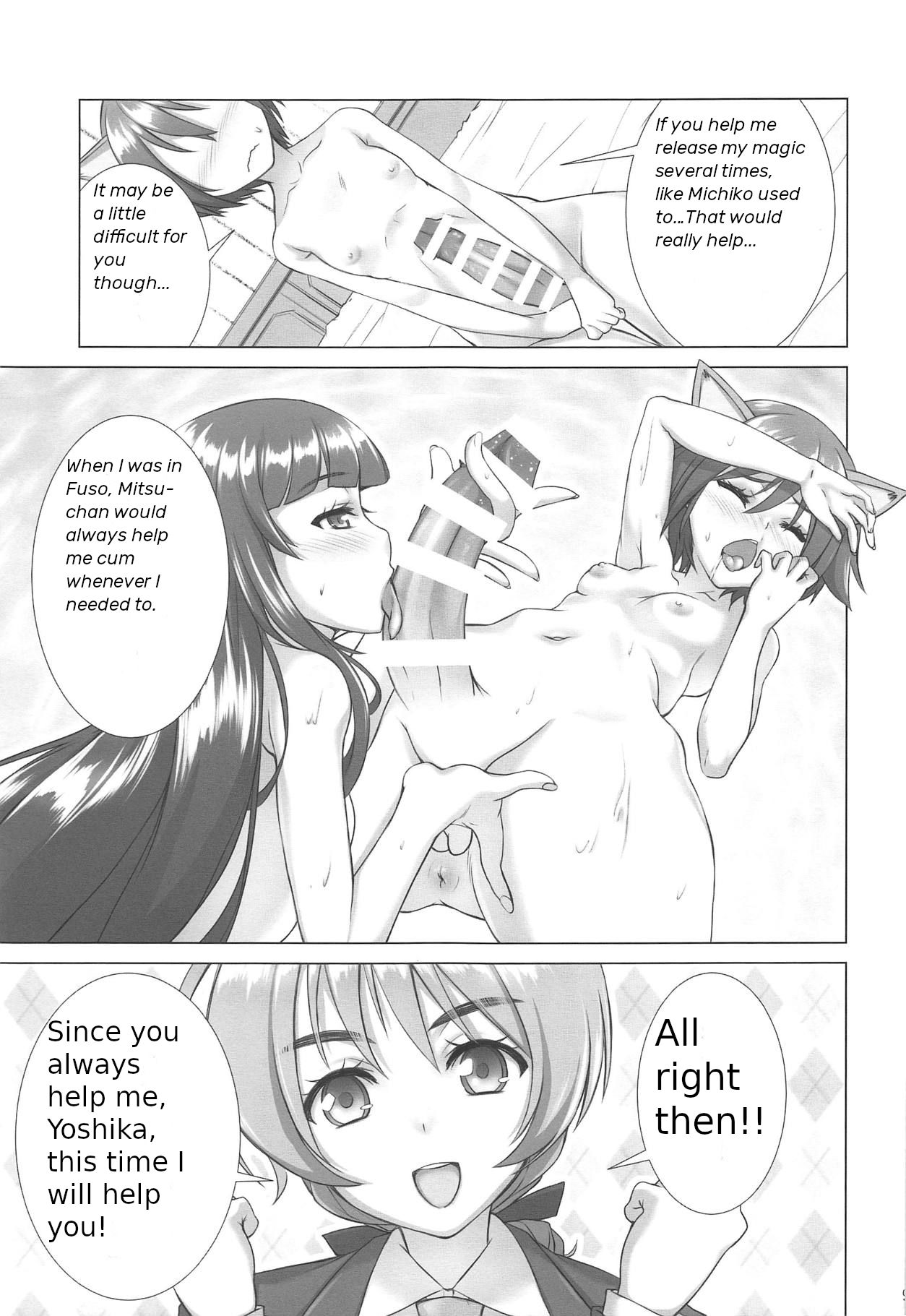 (COMIC1☆15) [Shiromitsuya (Shiromitsu Suzaku)] DokiDokiSuru! (Strike Witches) [English] numero di immagine  8