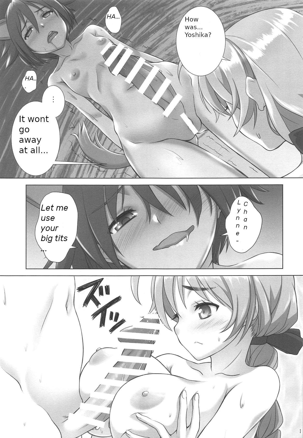 (COMIC1☆15) [Shiromitsuya (Shiromitsu Suzaku)] DokiDokiSuru! (Strike Witches) [English] numero di immagine  10